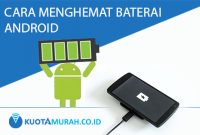 CARA menghemat baterai android