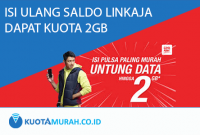 kuota gratis telkomsel linkaja