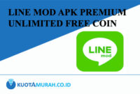 Download Line Mod Apk Premium v.9.72 Unlimited Coin Latest Version