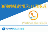 Download WhatApp Plus 8.26 + JiMODs Apk Untuk Android