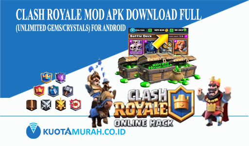 Clash Royale Hack Mod Download Full [Unlimited+Crystals] For Android