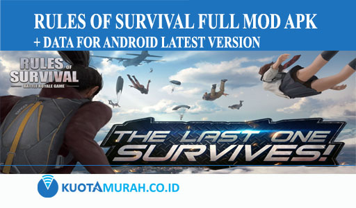 Rules Of Survival Full Mod Apk + Data for Android latest version