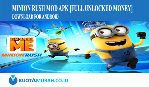 Minion Rush MOD APK [Full Unlocked Money] Download For Android