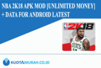 NBA 2K18 Apk Mod [Unlimited Money] + Data for Android Latest