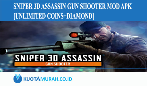 SNIPER 3D ASSASSIN GUN SHOOTER MOD APK [UNLIMITED COINS+DIAMOND]
