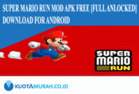 Super Mario Run Mod Apk Free [Full Anlocked] Download for Android