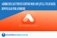 AirBrush Easy Photo Editor Mod Apk [Full Unlocked] Download for Android latest
