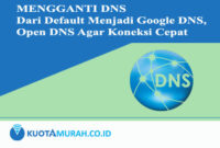 Mengganti DNS - Dari Default Menjadi Google DNS, Open DNS Agar Koneksi Cepat