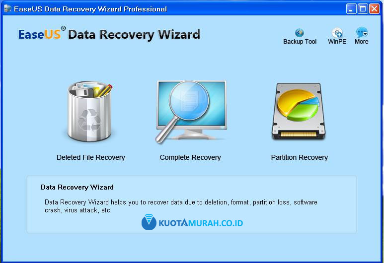 Ulasan Tentang Easus Data Recovery Wizard Profesional